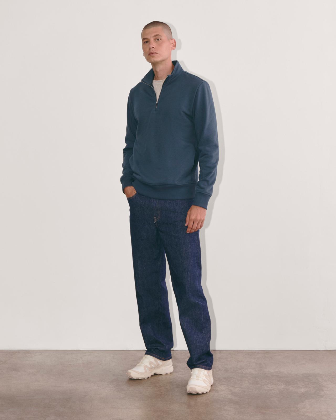 The Off-Duty Terry Quarter-Zip Product Image