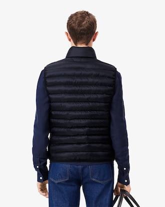 Water-Repellent Puffed Vest Product Image