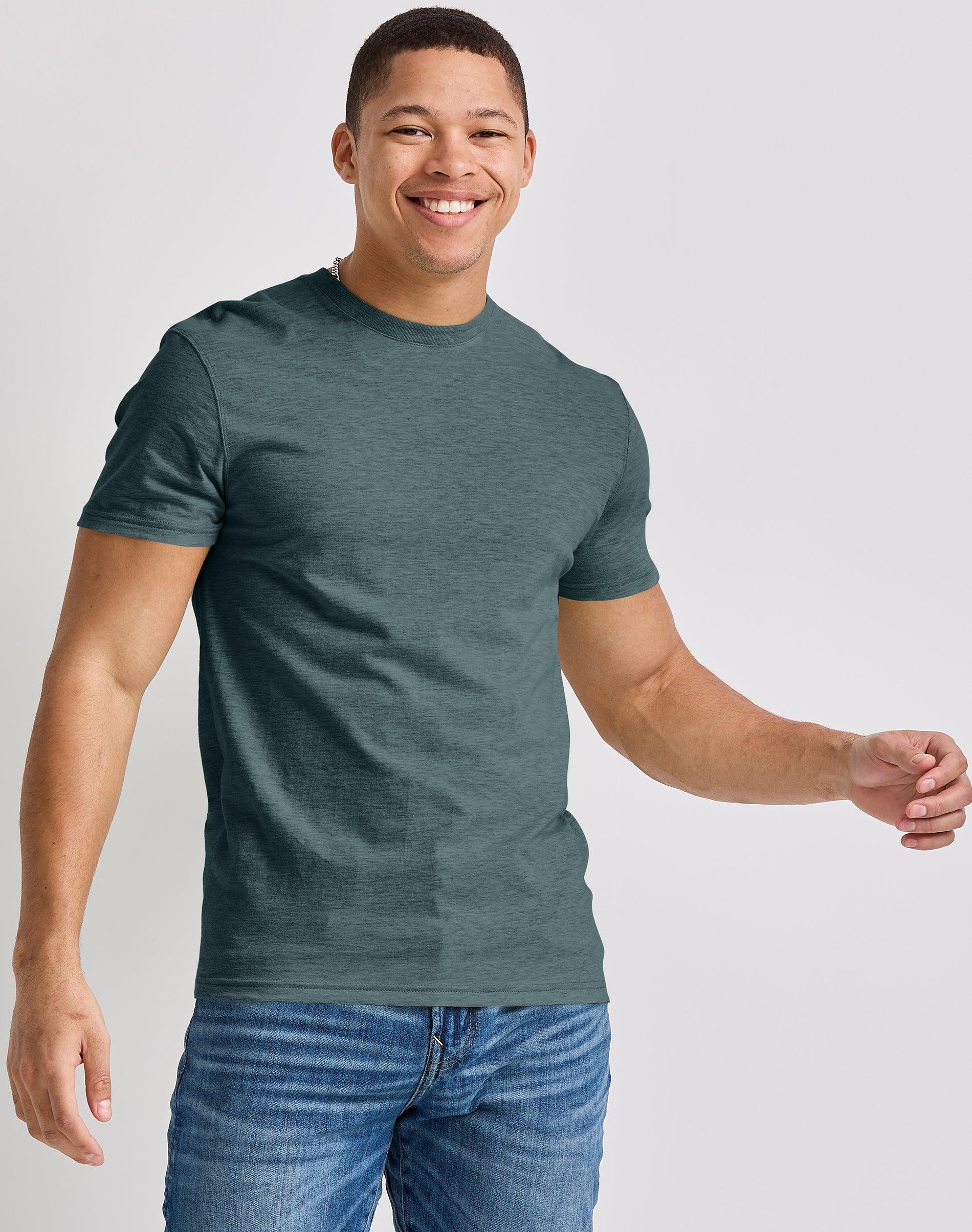 Hanes Originals Mens Tri-Blend T-Shirt Slate 2XL Product Image