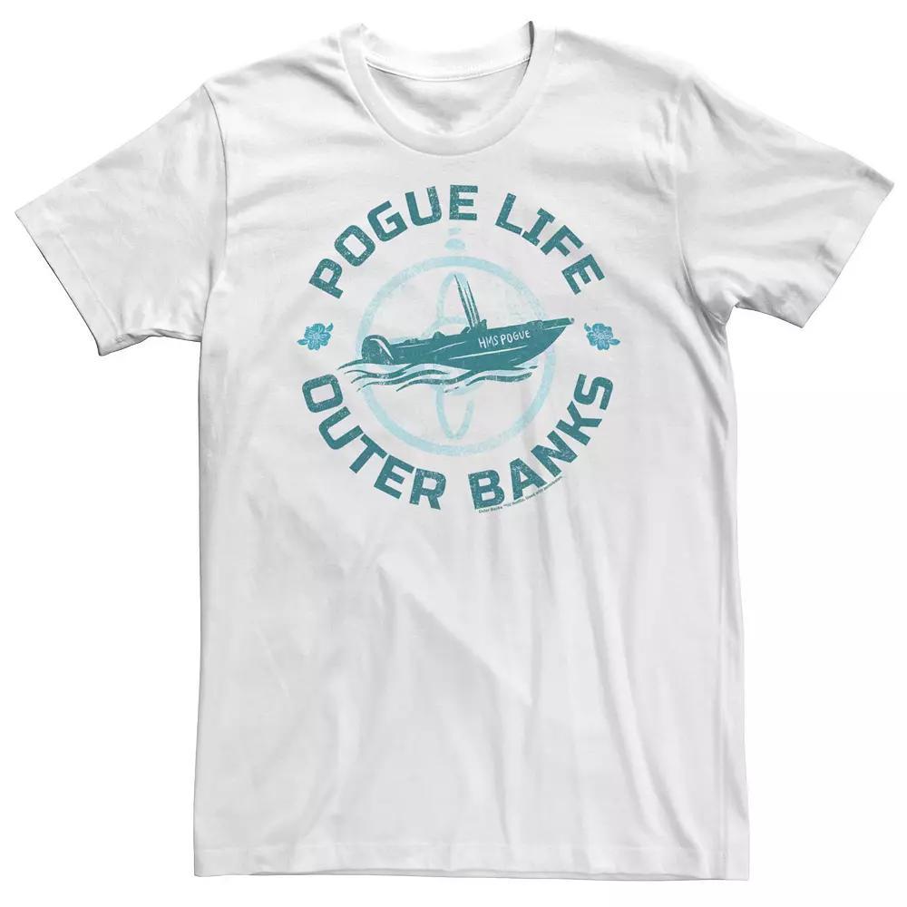 Big & Tall Outer Banks Rogue Life Blue Hue Portrait Tee, Boy's,  Product Image