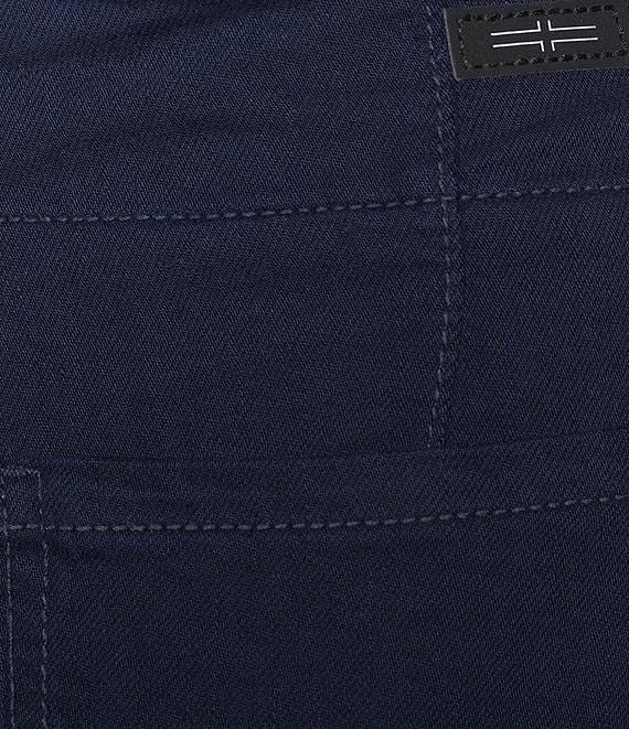 Liverpool Los Angeles Hannah Soft Denim Mid Rise Wide Flare Leg Utility Pants Product Image