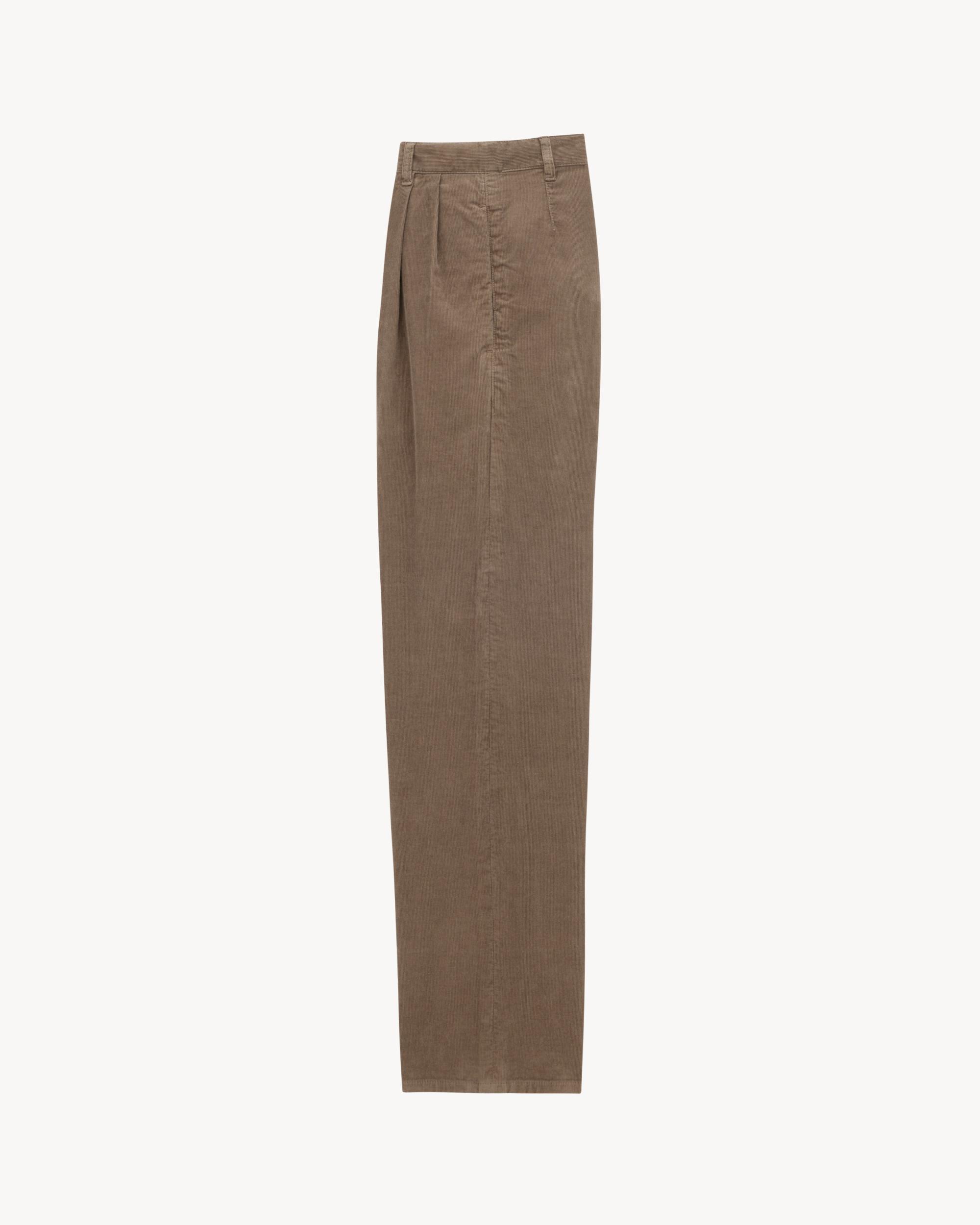 baggy pants in corduroy Product Image