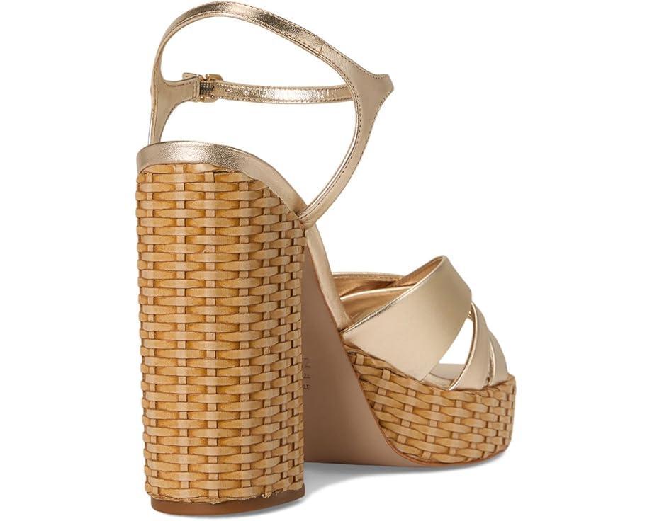Pessa Woven Platform Sandals Product Image