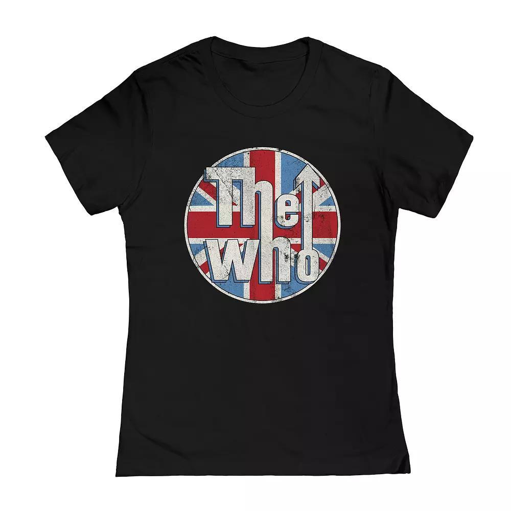Juniors' The Who Union Jack Graphic Tee, Girl's,  Product Image