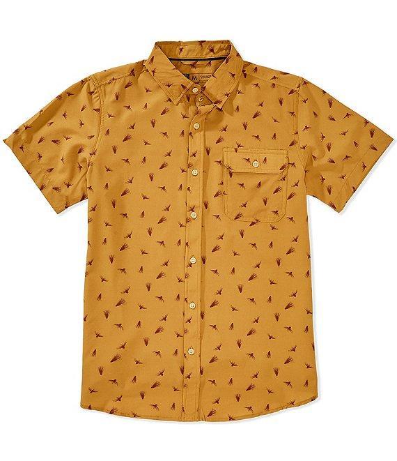 Dakota Grizzly Reel Stretch Short Sleeve Woven Shirt Product Image