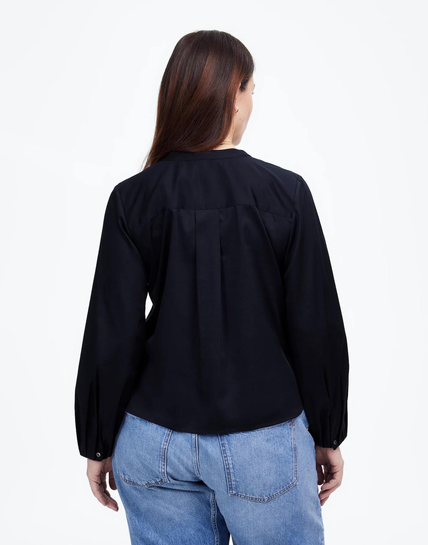 V-Neck Long-Sleeve Top Product Image