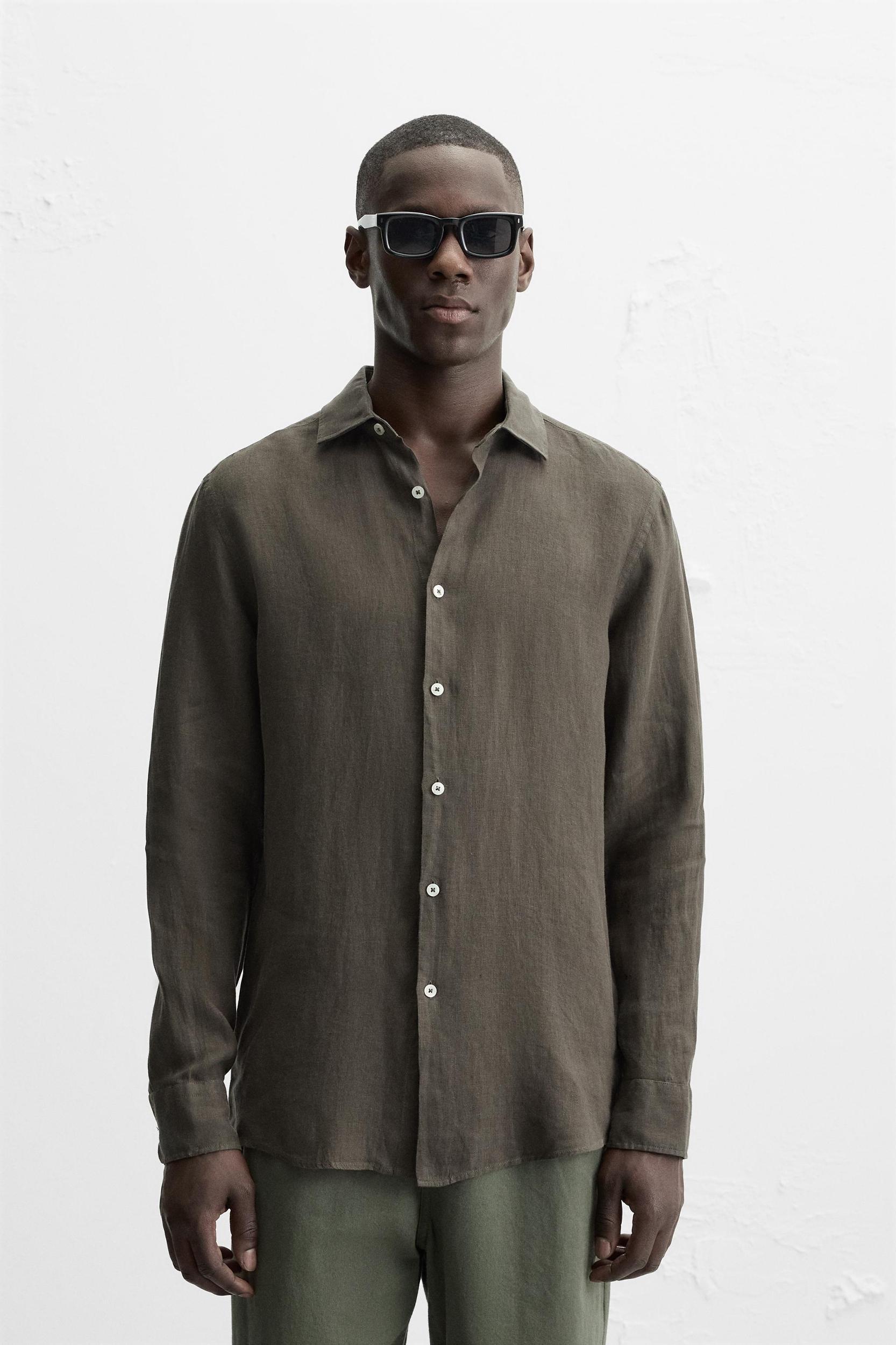 100% LINEN SHIRT Product Image