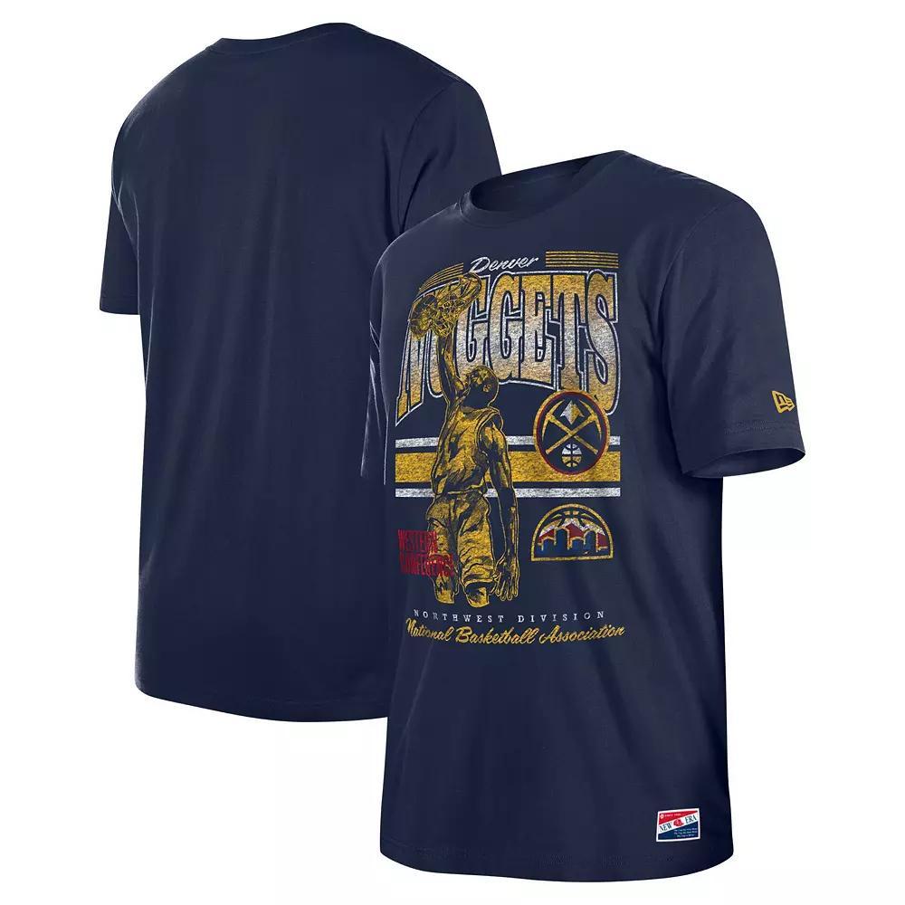 Men's New Era Navy Denver Nuggets Enzyme Wash Over Product Image