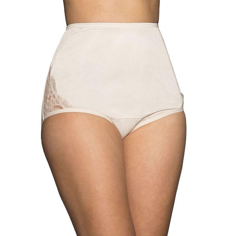 Women's Vanity Fair Lingerie® Perfectly Yours Lace Nouveau Brief Panty 13001, Size: 8, Fawn Product Image