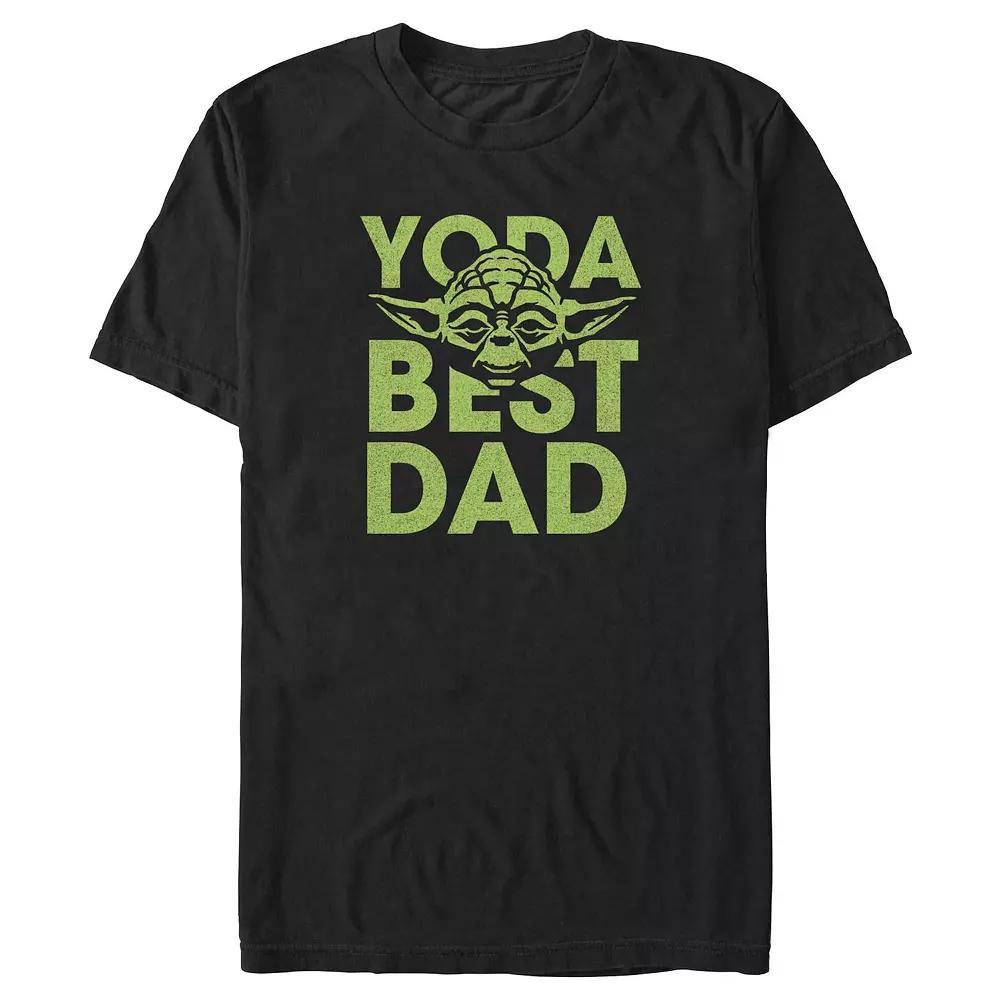 Big & Tall Star Wars Yoda Best Dad Graphic Tee, Men's,  Product Image