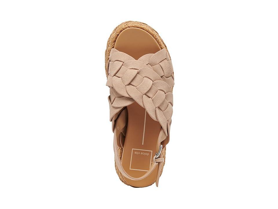 Dolce Vita Winder (Camel Suede) Women's Sandals Product Image