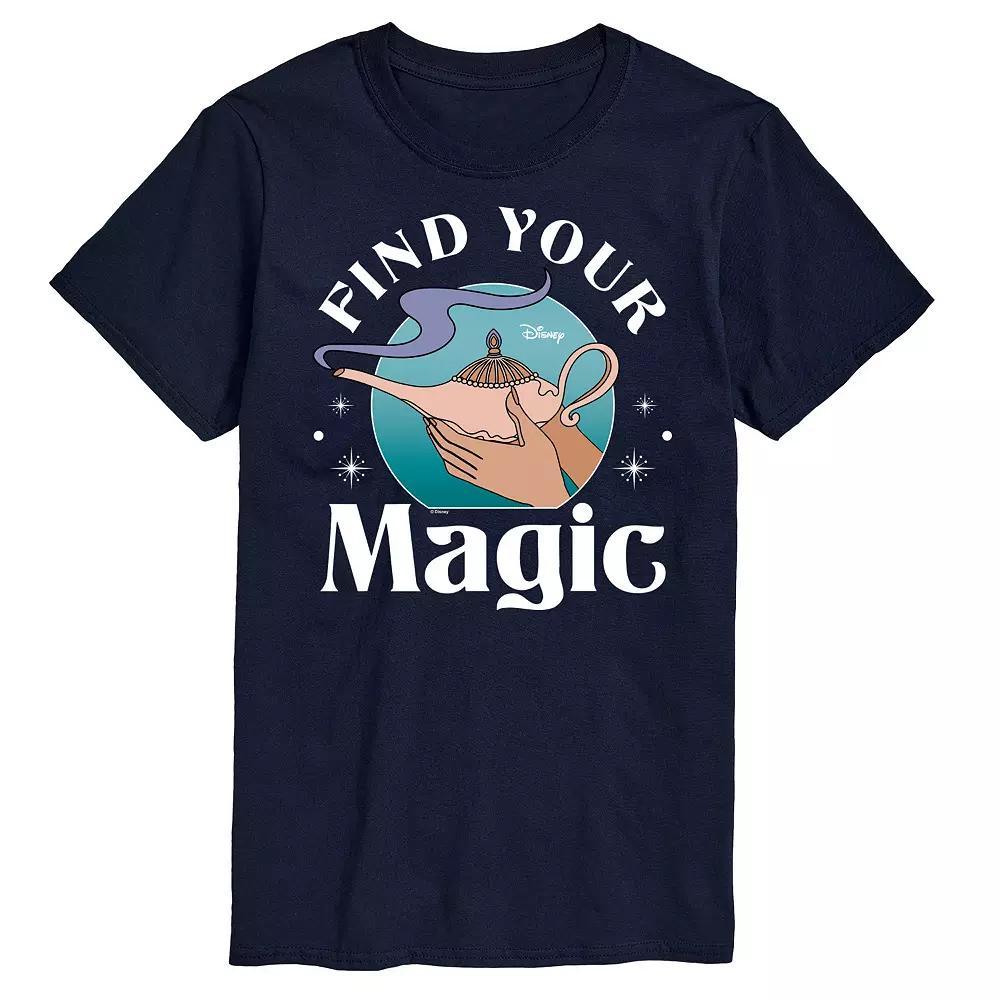 Disney Princess Big & Tall Find Your Magic Graphic Tee, Men's,  Product Image