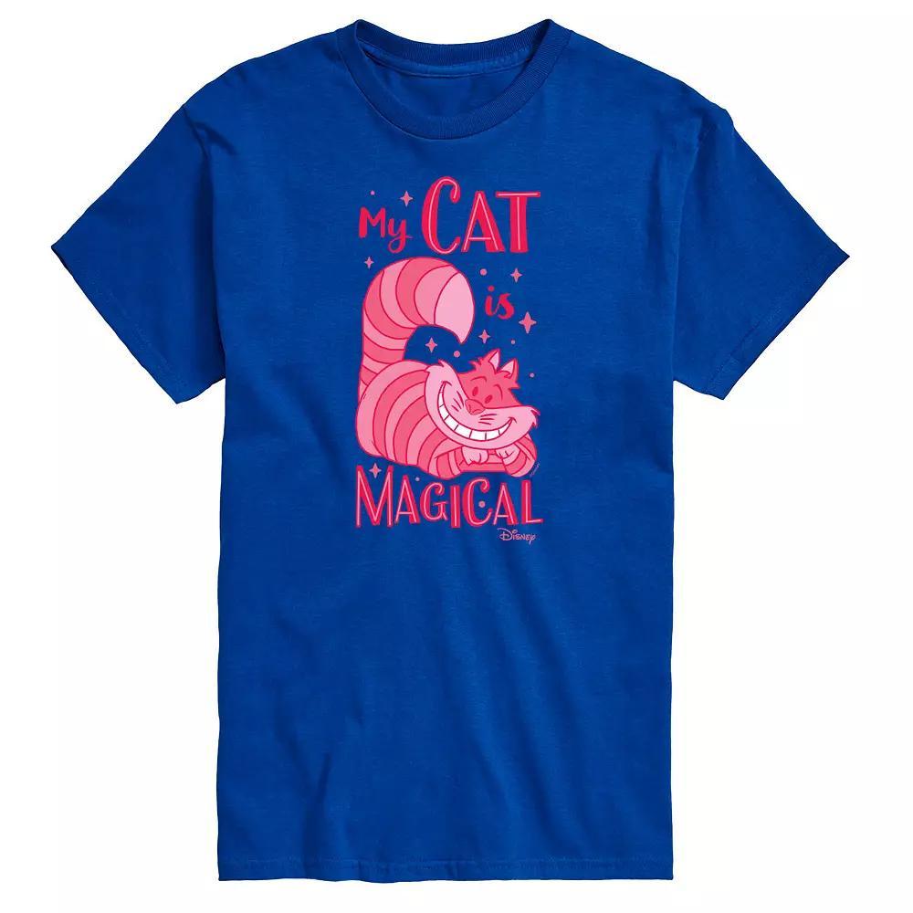 Disney's Alice in Wonderland Men's My Cat Is Magical Graphic Tee, Size: Small, White Product Image