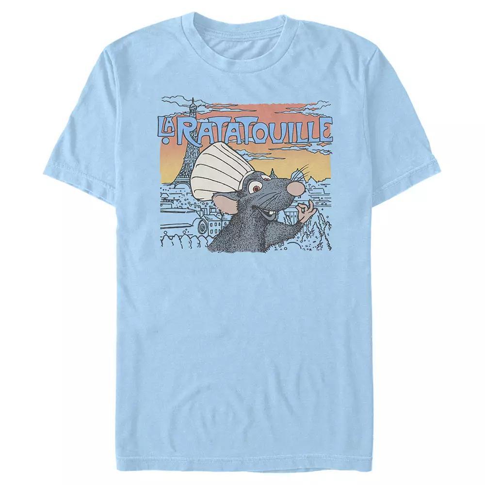 Disney / Pixar's Ratatouille Remy Wearing Chef's Hat Men's Graphic Tee,  Product Image