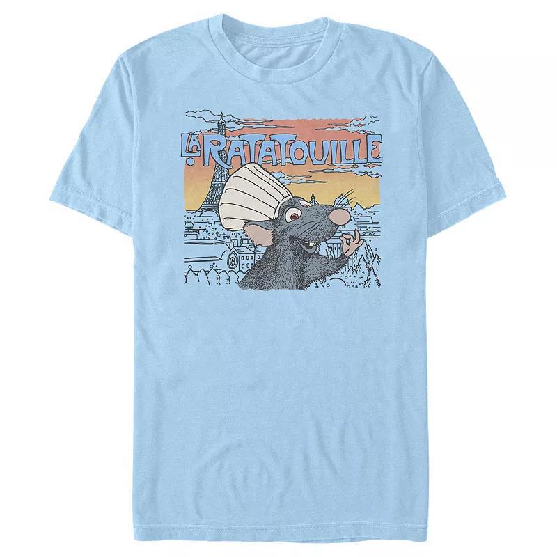 Disney / Pixar's Ratatouille Remy Wearing Chef's Hat Men's Graphic Tee,  Product Image