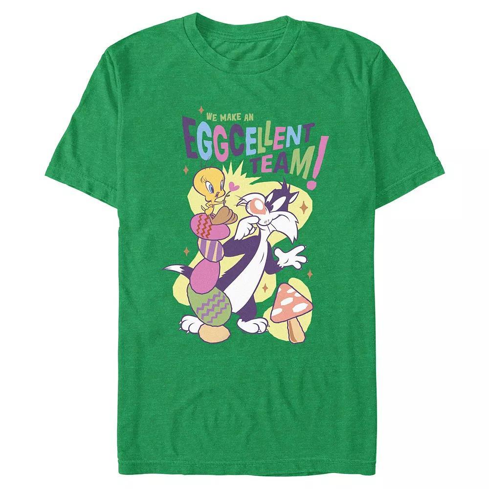 Big & Tall Egg-cellent Team Graphic Tee, Men's, Size: XXL Tall, Kelly Grey Product Image