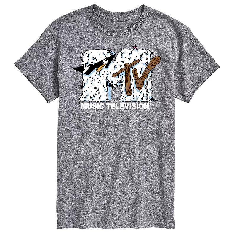 Mens MTV Snowman Logo Graphic Tee Product Image