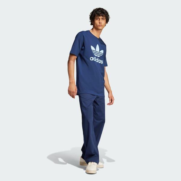 adidas Adicolor Trefoil Tee Night Indigo 2XL Mens Product Image