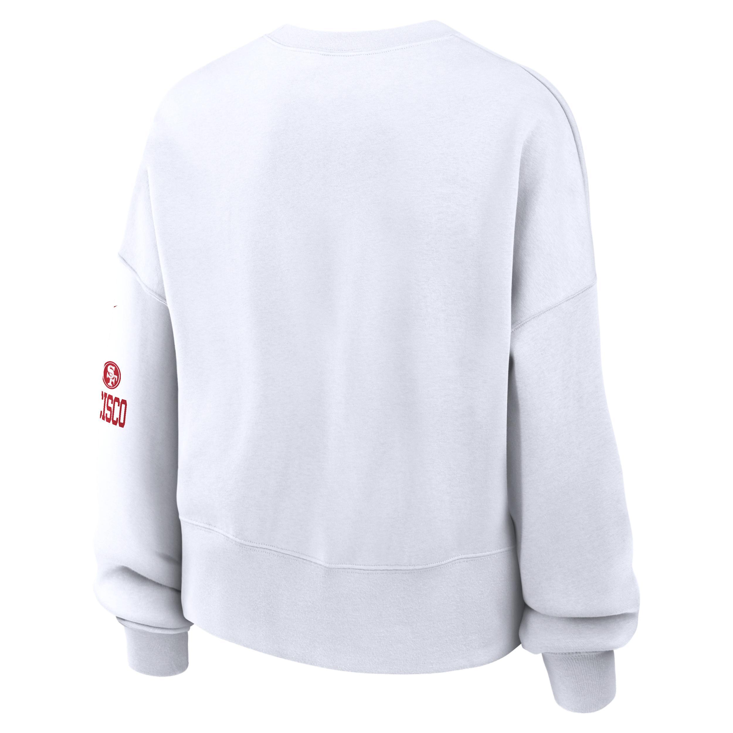 San Francisco 49ers Nike Women's NFL Pullover Crew Product Image