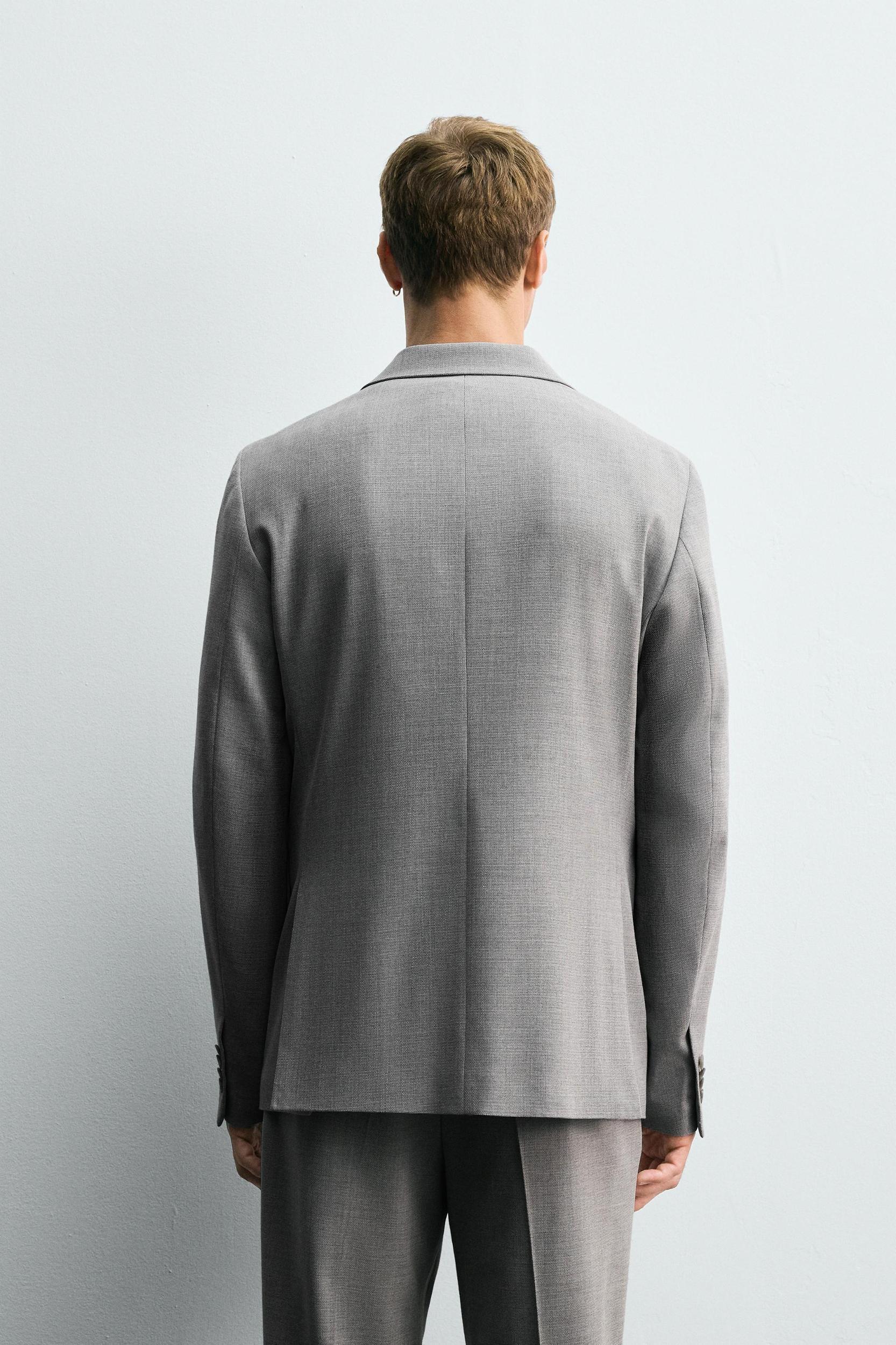 TEXTURED SUIT BLAZER Product Image