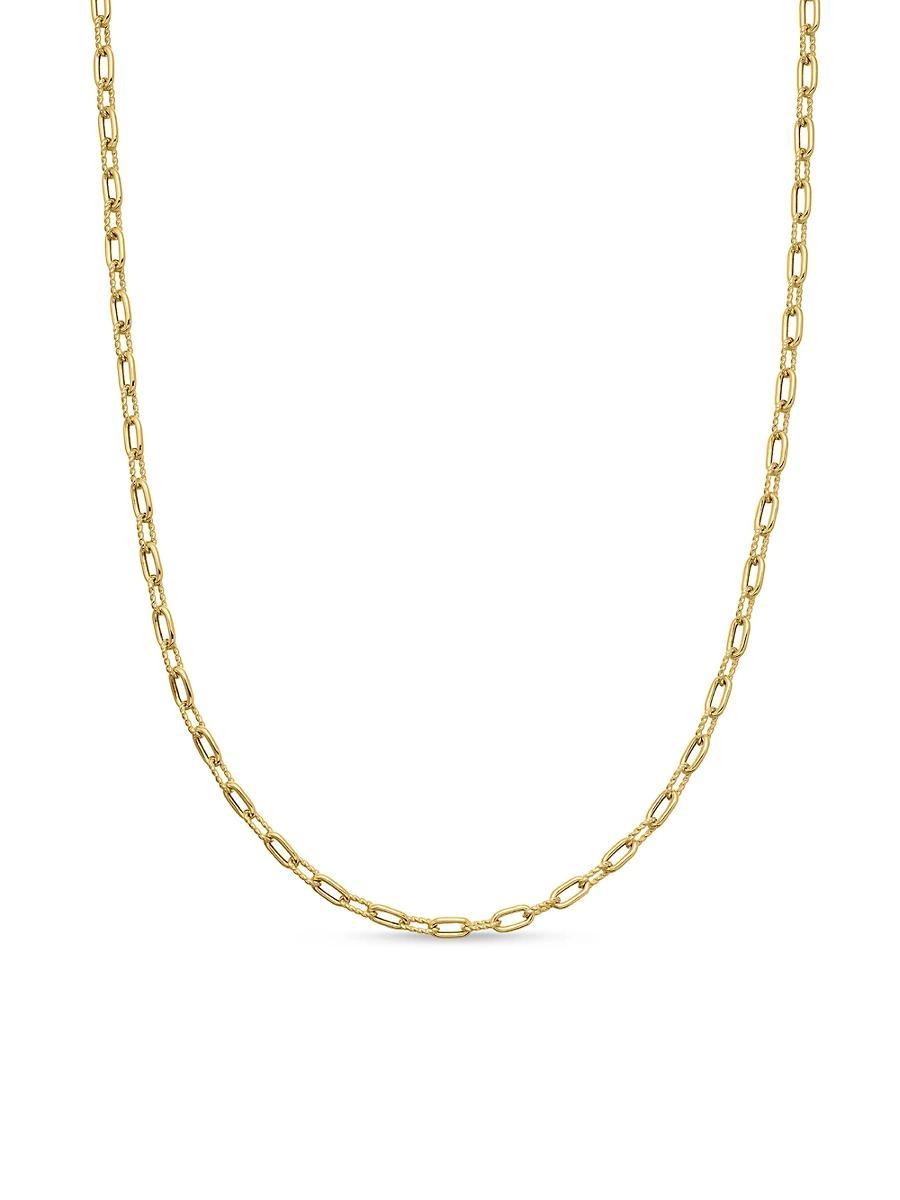 Womens DY Madison Chain Necklace in 18K Yellow Gold Product Image