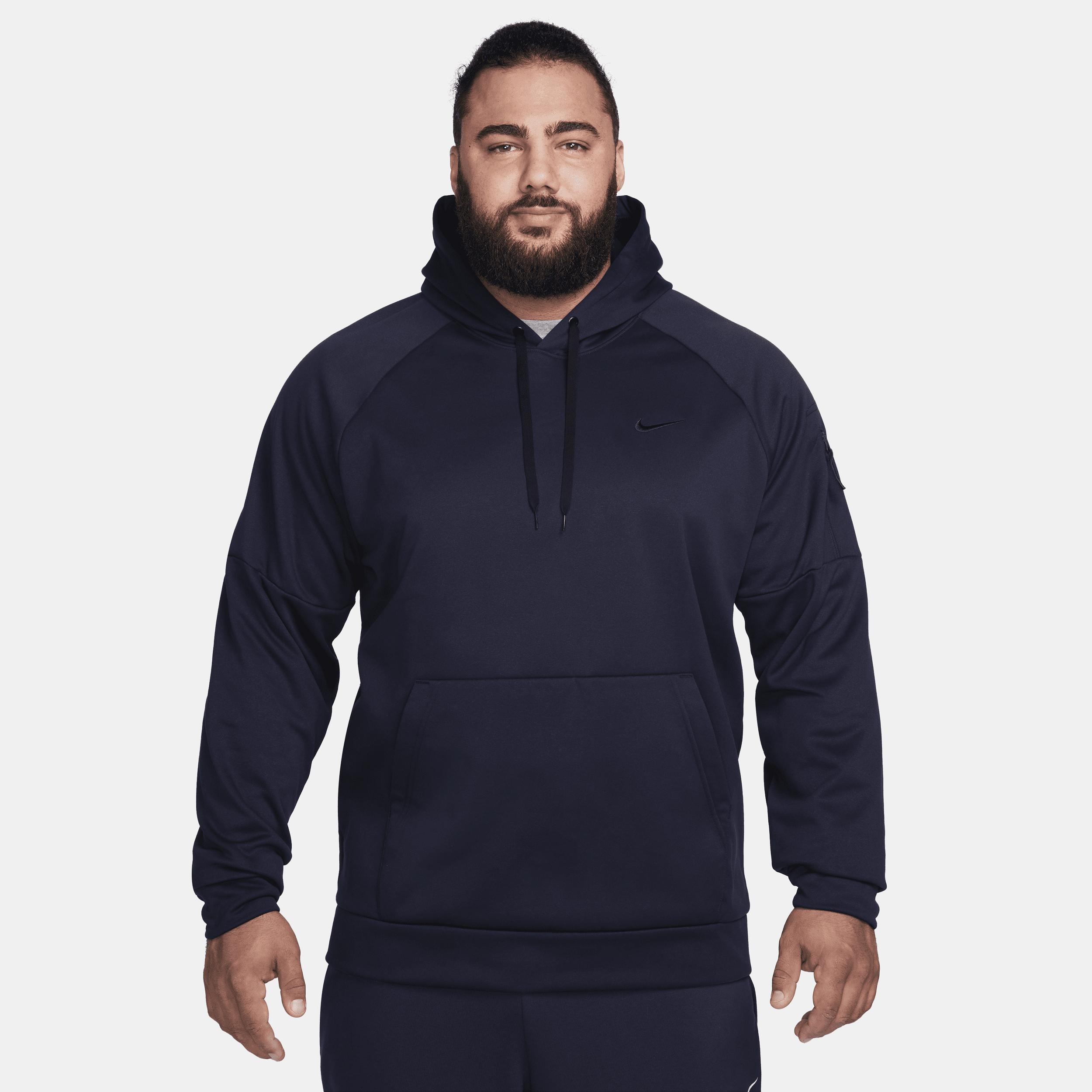 Men's Nike Therma Therma-FIT Hooded Fitness Pullover Product Image