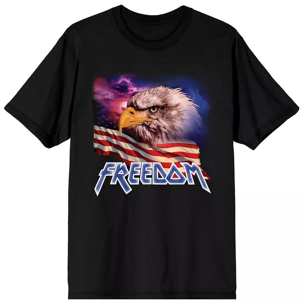 Men's Americana Freedom Eagle Tee, Size: XXL, Black Product Image