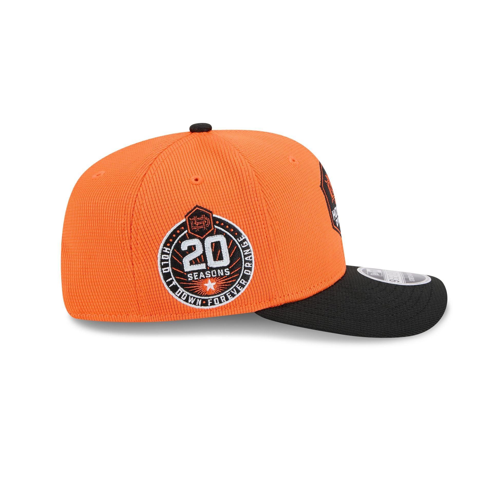 Houston Dynamo 2025 Jersey Hook 9SEVENTY Stretch-Snap Hat Male Product Image