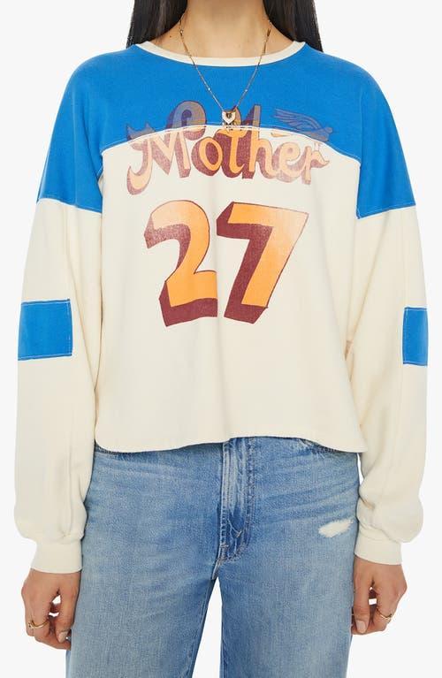 MOTHER The Champ Pull Over 27 Shirt In White Product Image