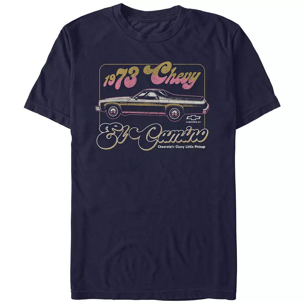 Men's Chevrolet El Camino Graphic Tee, Size: Medium, Blue Product Image