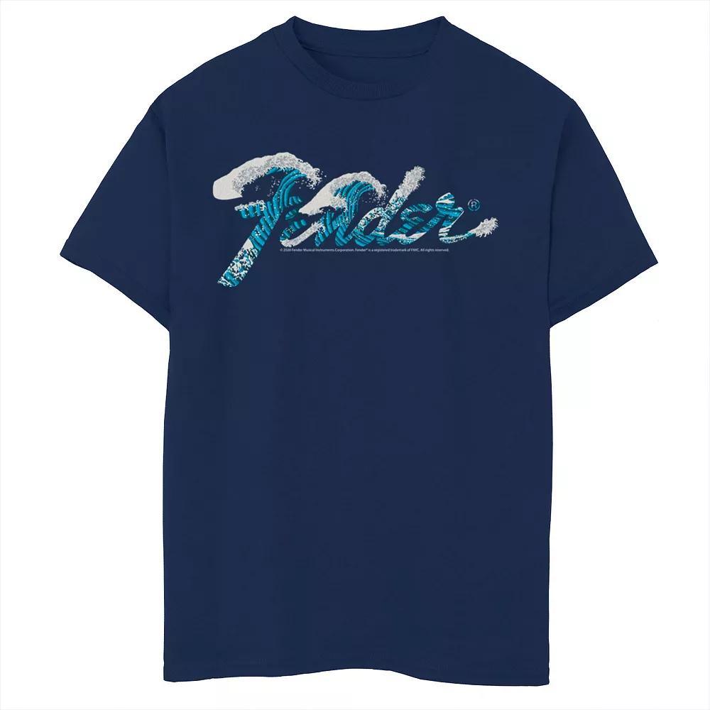 Boys 8-20 Fender Wah Wah Wave Logo Tee, Boy's,  Product Image
