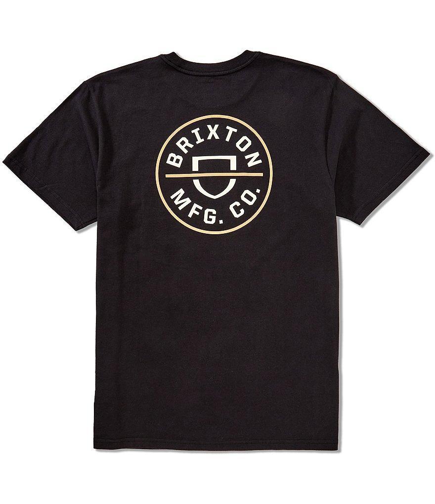 Brixton Crest II Short Sleeve Standard Graphic T-Shirt Product Image
