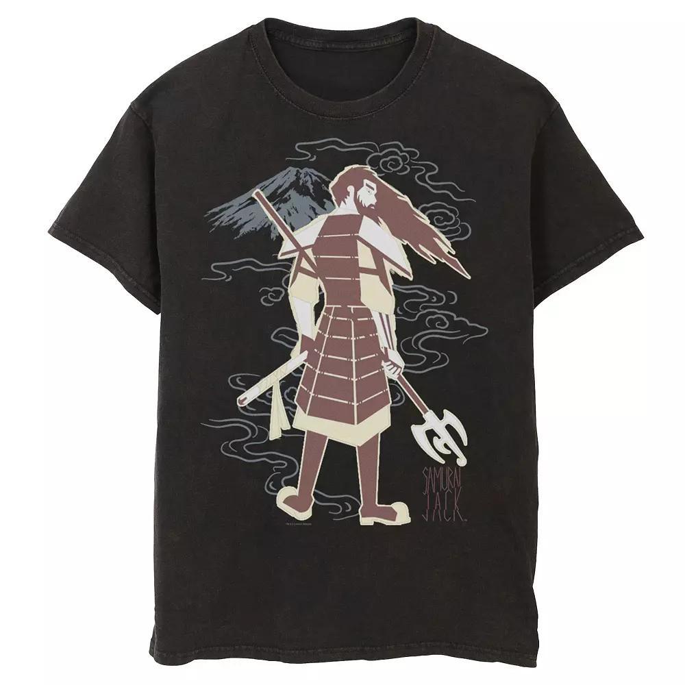 Men's Cartoon Network Samurai Jack Never Looks Back Water Color Tee,  Product Image