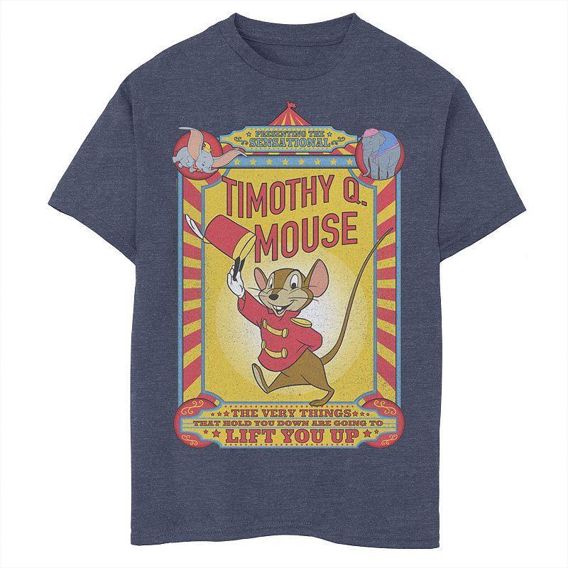 Disney's Dumbo Boys 8-20 Timothy Q. Mouse Poster Graphic Tee, Boy's,  Product Image