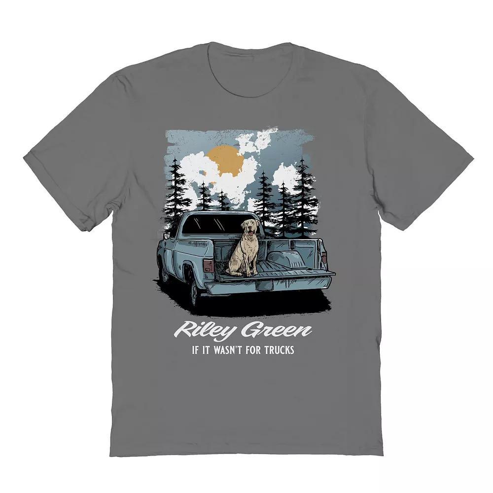 Men's Riley Green Truck Dog Graphic Tee, Adult Unisex,  Product Image