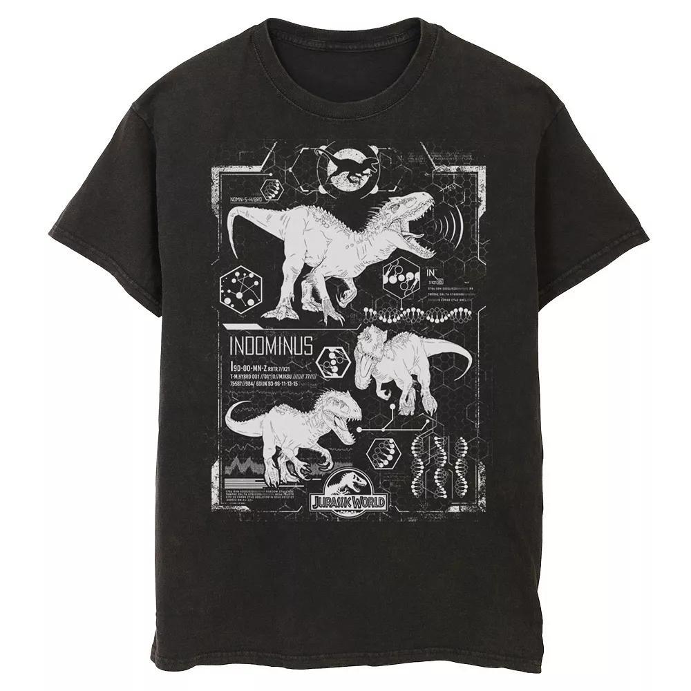 Mens Jurassic World Indominus Rex Schematic Tee, Men's,  Product Image