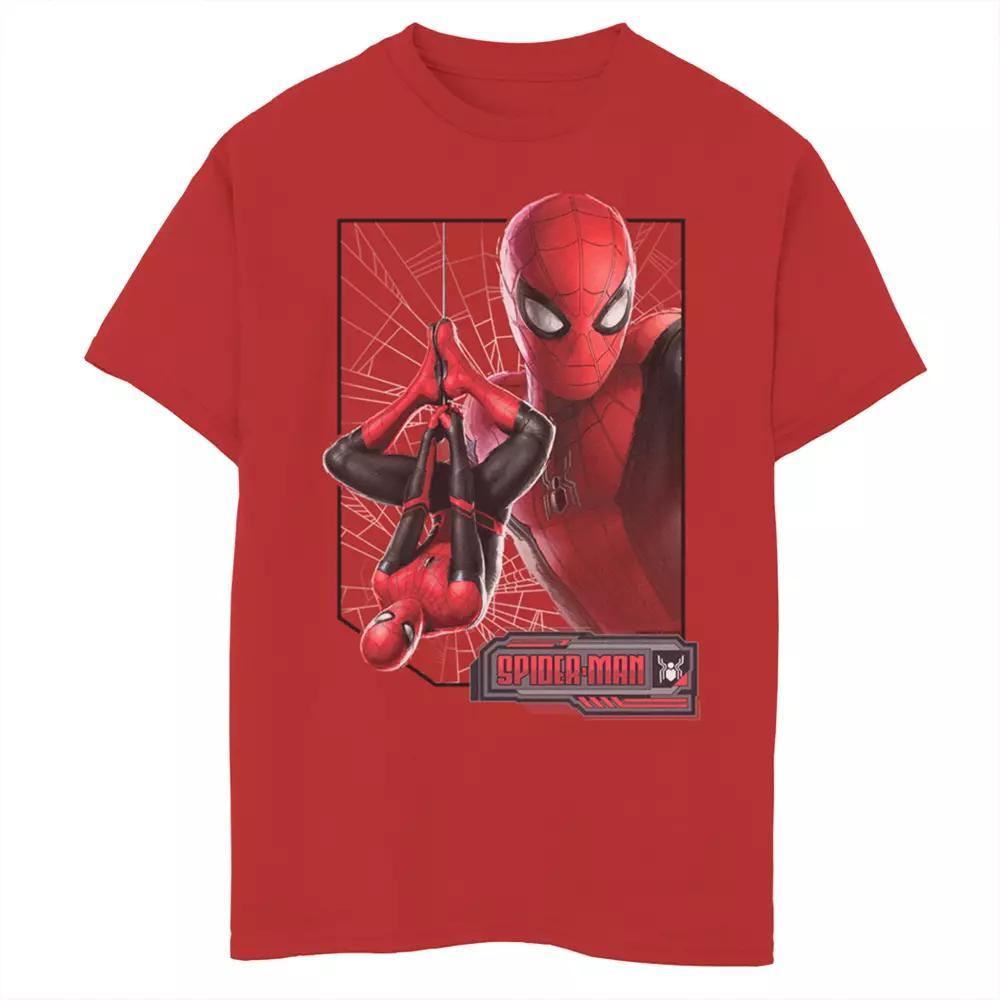 Boys 8-20 Marvel Comics Spider-Man New Suit Tee, Boy's, Size: XL, Red Product Image