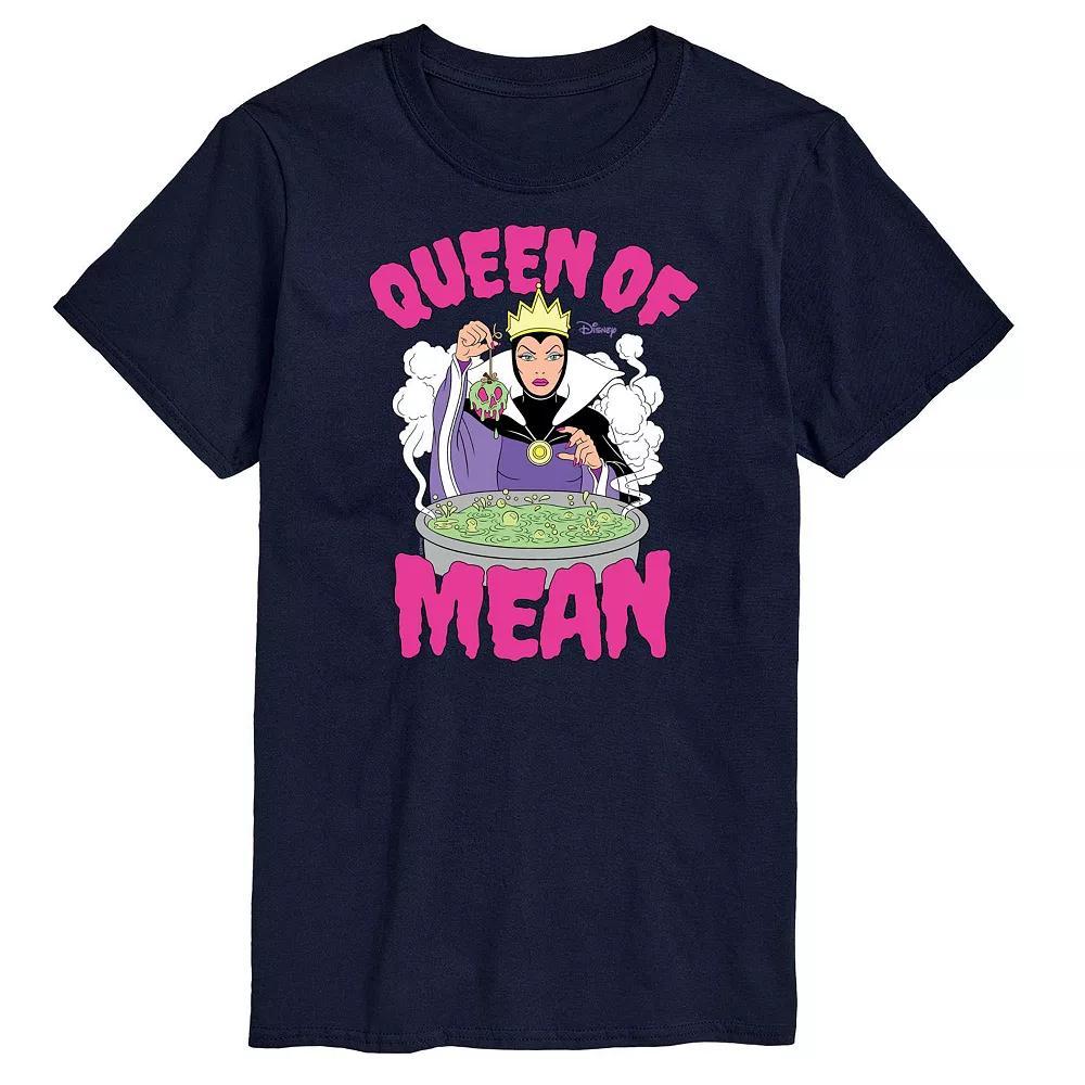 Disney Villains Snow White Evil Queen Men's Queen Of Mean Graphic Tee,  Product Image