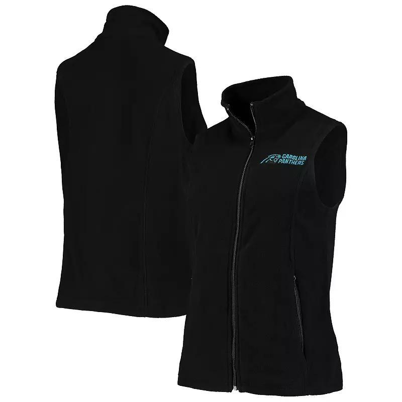 Womens Carolina Panthers Houston Fleece Full-Zip Vest Product Image