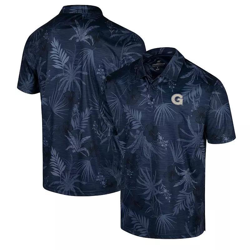 Men's Colosseum Blue UCLA Bruins Palms Polo, Size: XL Product Image