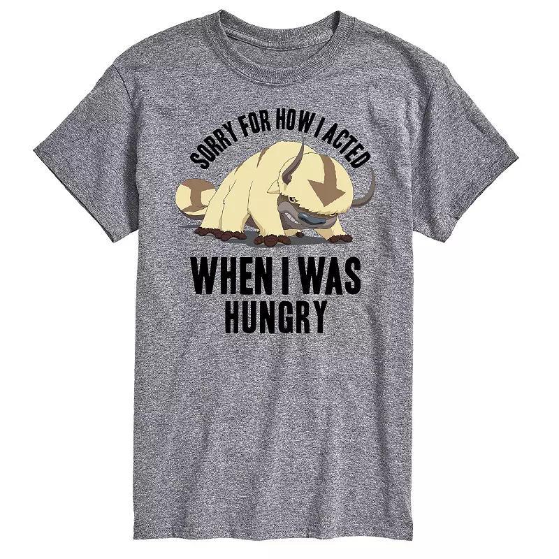 Big & Tall Avatar The Last Airbender Appa Sorry Graphic Tee, Mens Product Image