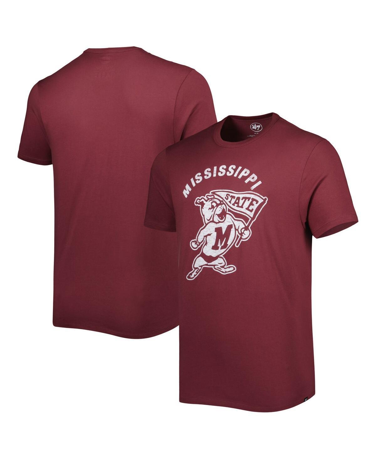 Men's '47 Maroon Mississippi State Bulldogs Premier Franklin T-Shirt, Size: Medium, Mst Red Product Image