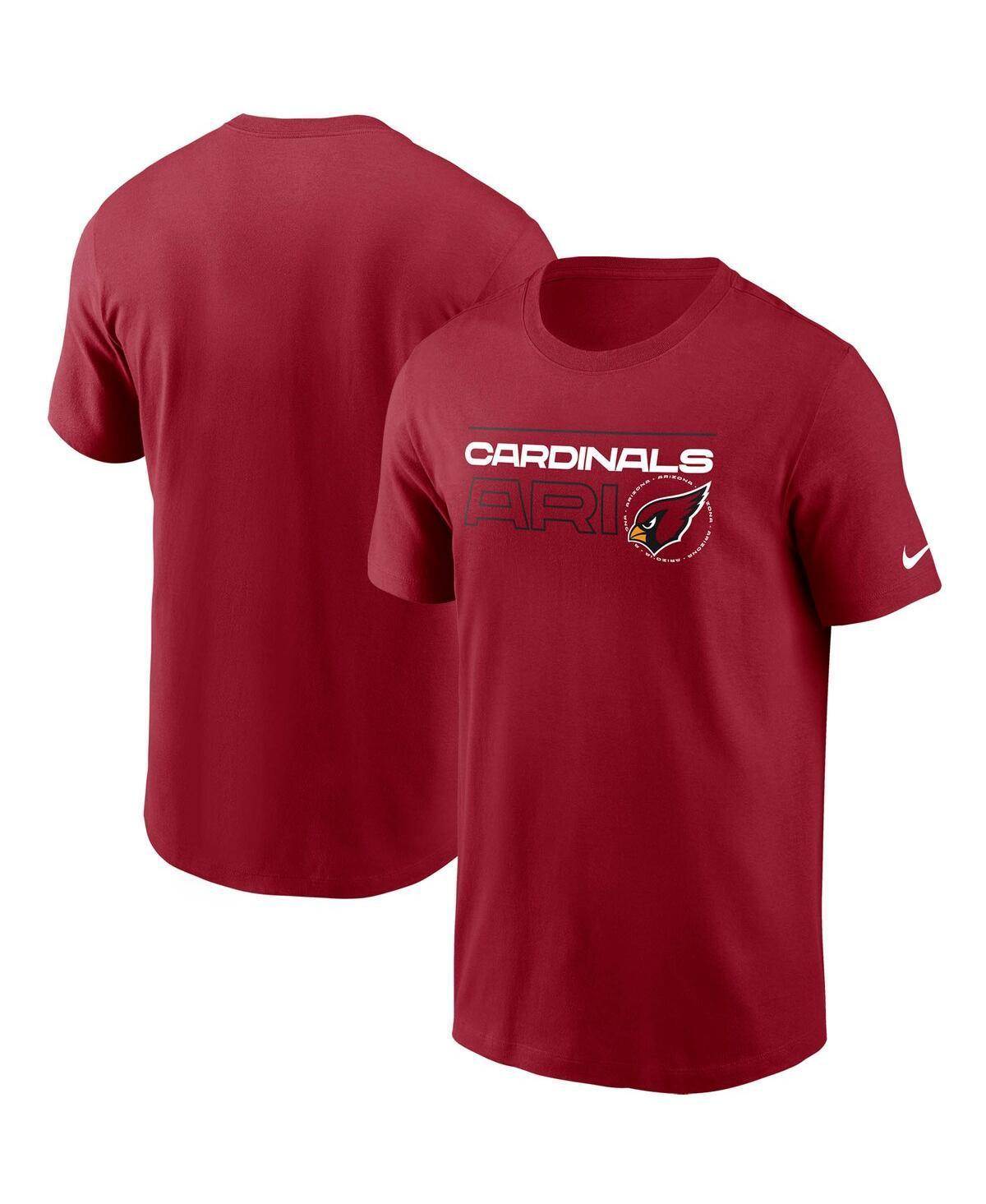 Mens Nike Cardinal Arizona Cardinals Broadcast Essential T-Shirt Product Image