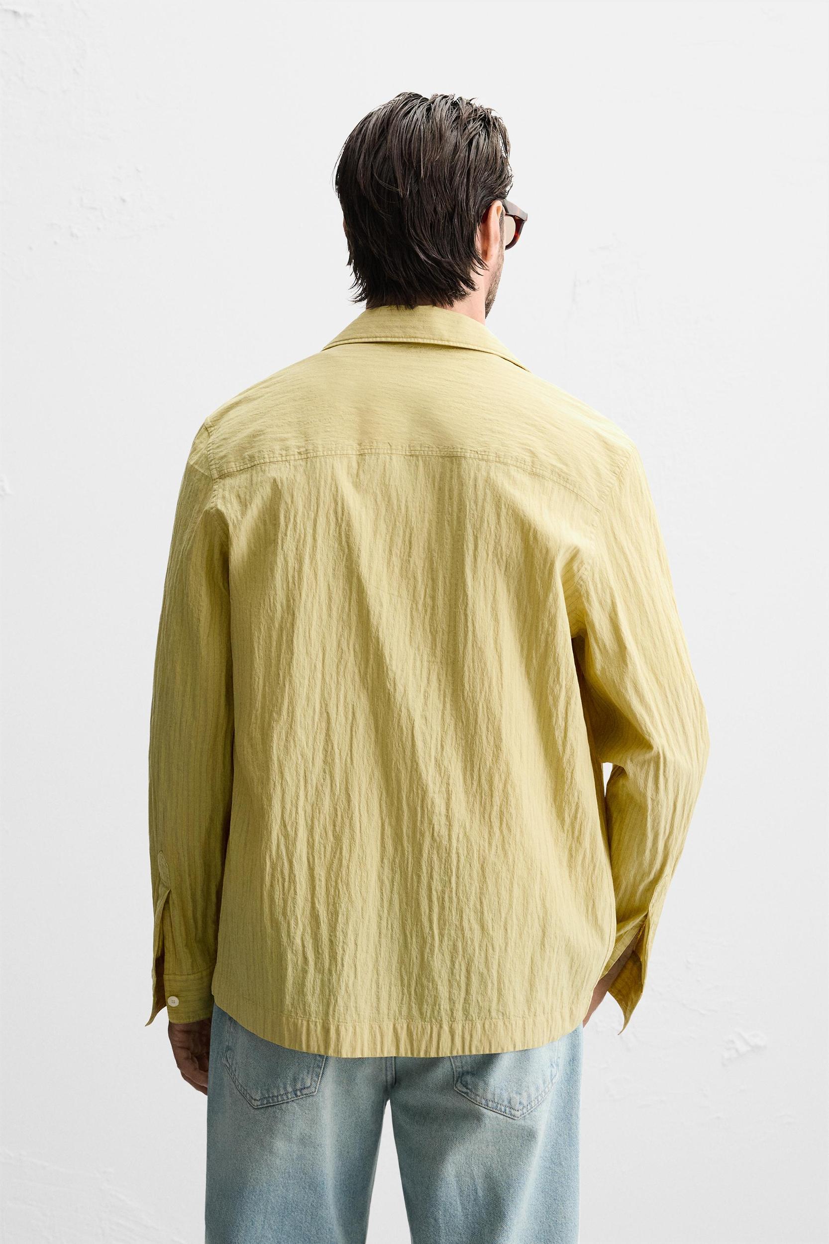 CONTRASTING STRIPED SHIRT Product Image