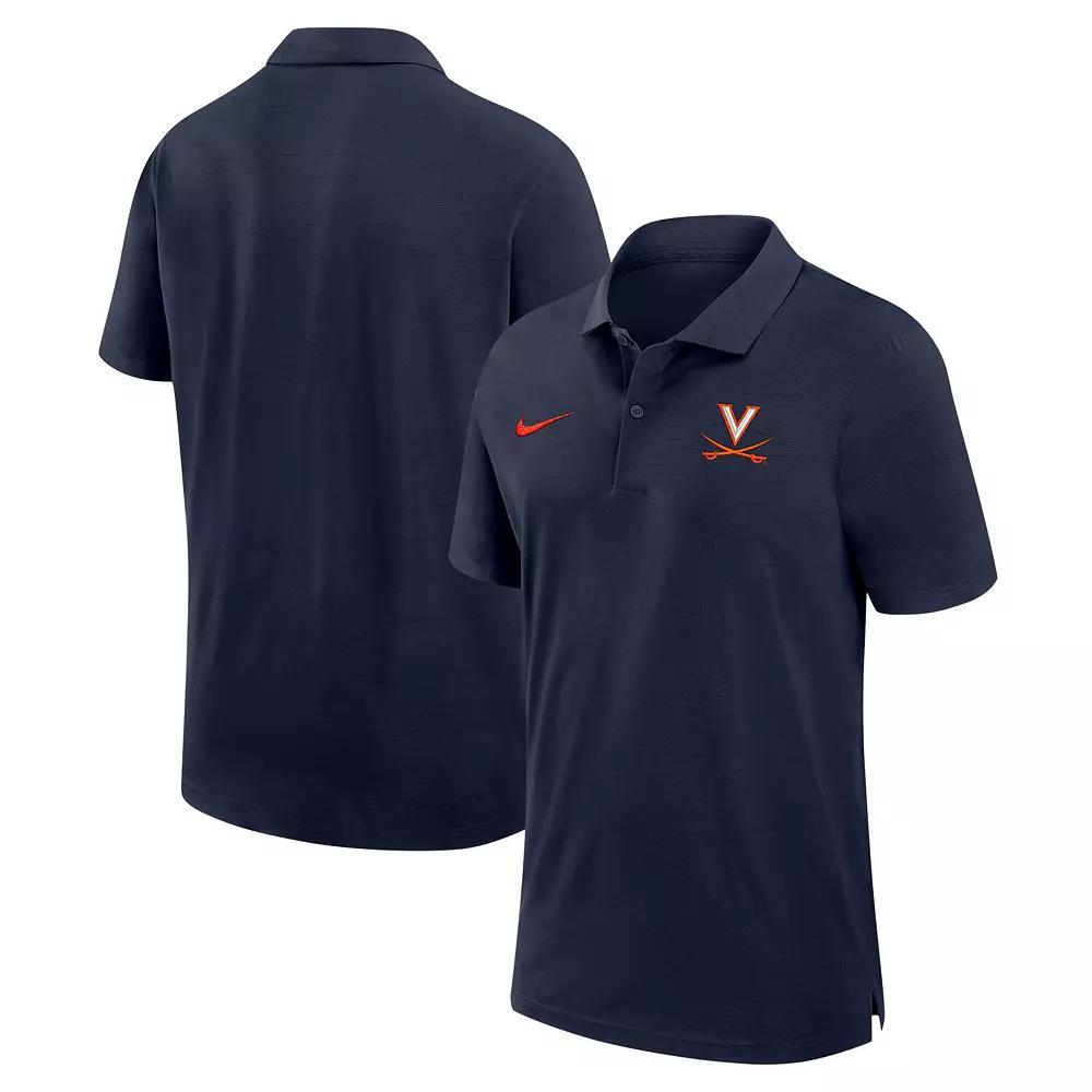 Men's Nike Navy Virginia Cavaliers Performance Polo,  Product Image