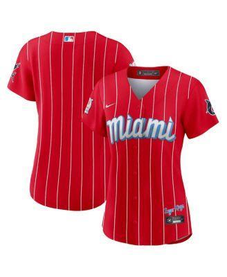 Nike Mens MLB Miami Marlins City Connect Replica Baseball Jersey Product Image