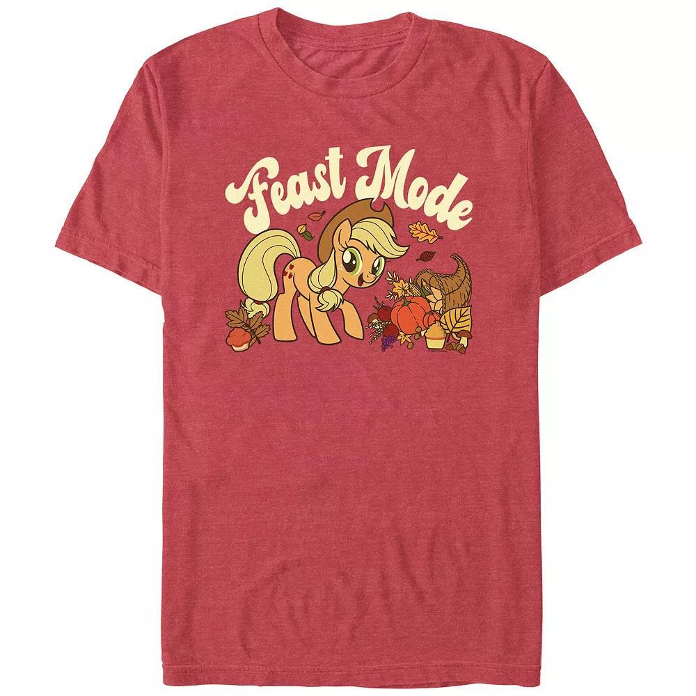 Men's My Little Pony Feast Mode Graphic Tee, Size: XL, Red Grey Product Image