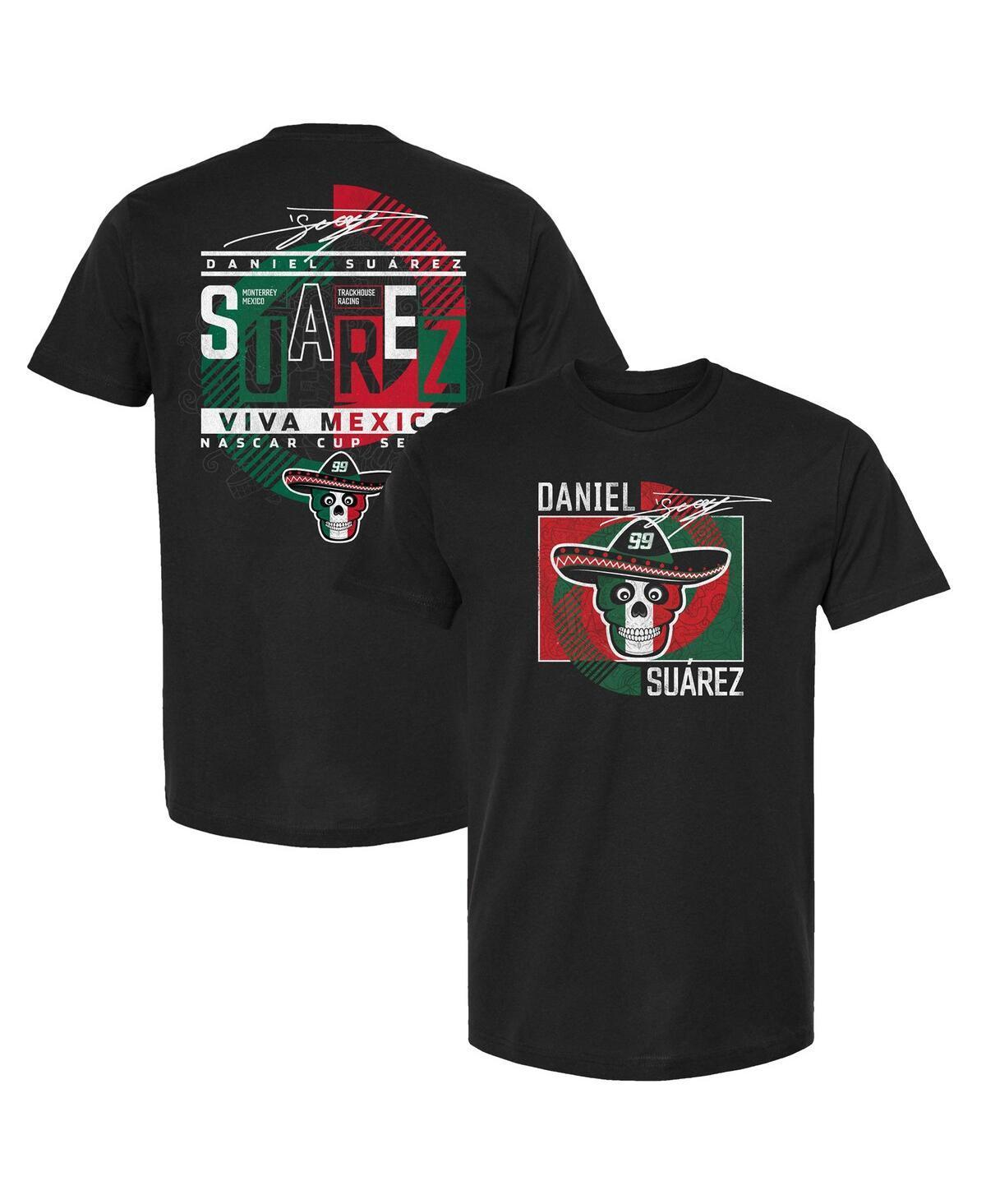 Mens Trackhouse Racing Team Collection Black Daniel Suarez Vivo T-shirt Product Image