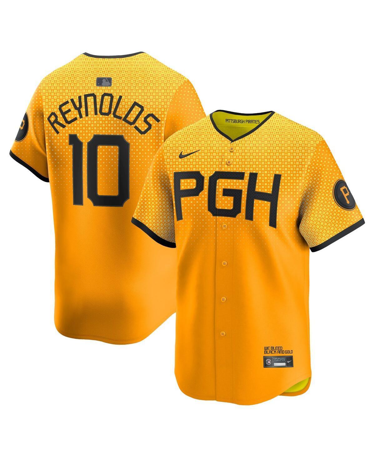 Bryan Reynolds Pittsburgh Pirates City Connect Nike Men's Dri-FIT ADV MLB Limited Jersey Product Image