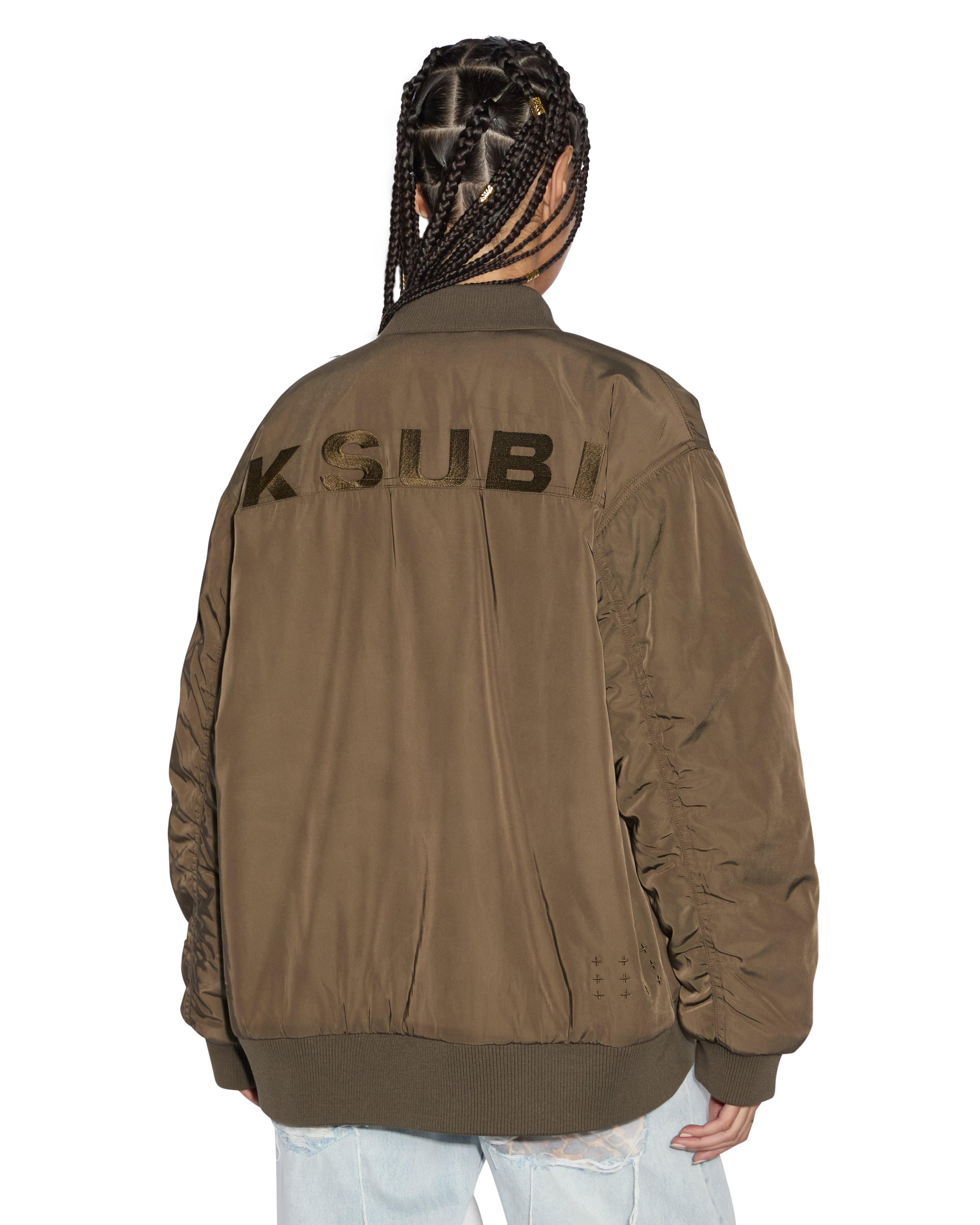 SCORE BOMBER KHAKI/CEDAR Female Product Image